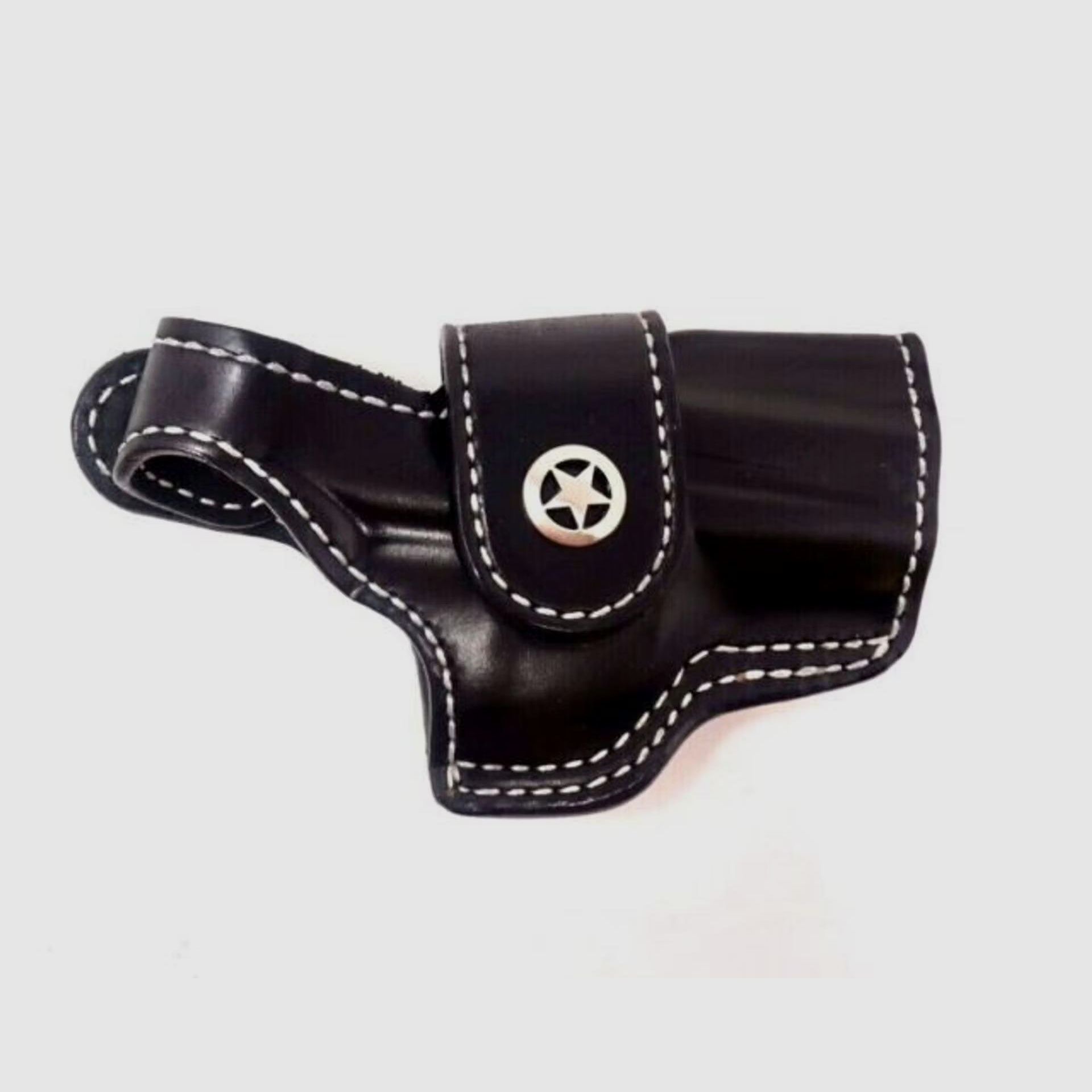 Bond Arms Ranger II Leder Holster, schwarz, rechts, mit Stern, 4,25″