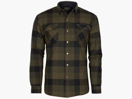 Pinewood Herren Hemdjacke Canada Classic 2.0 wattiert