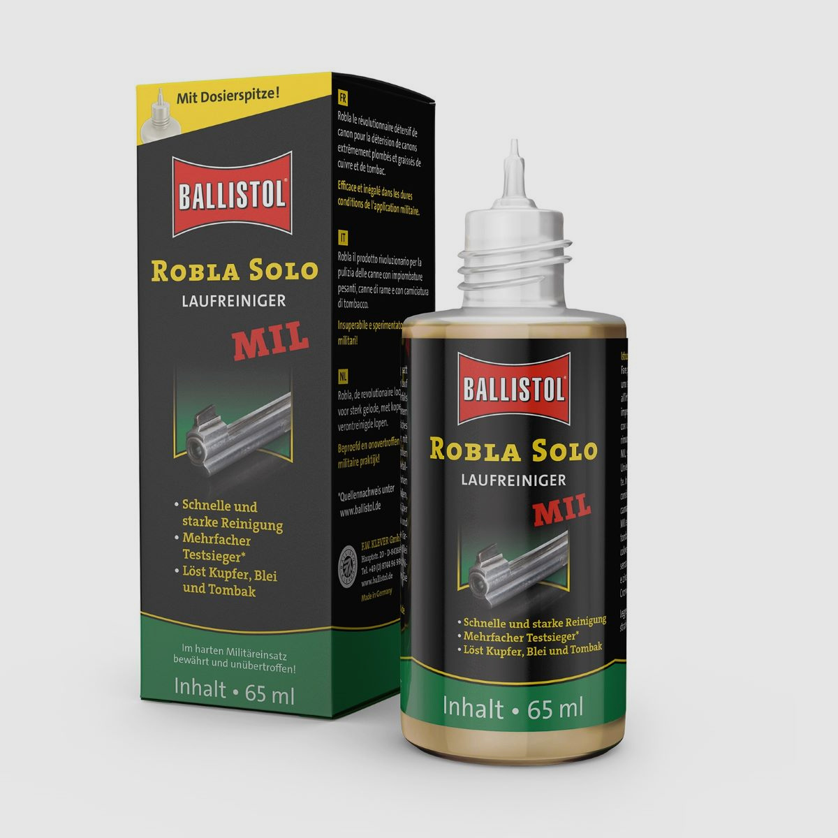 Ballistol Robla Solo MIL nettoyant de canon