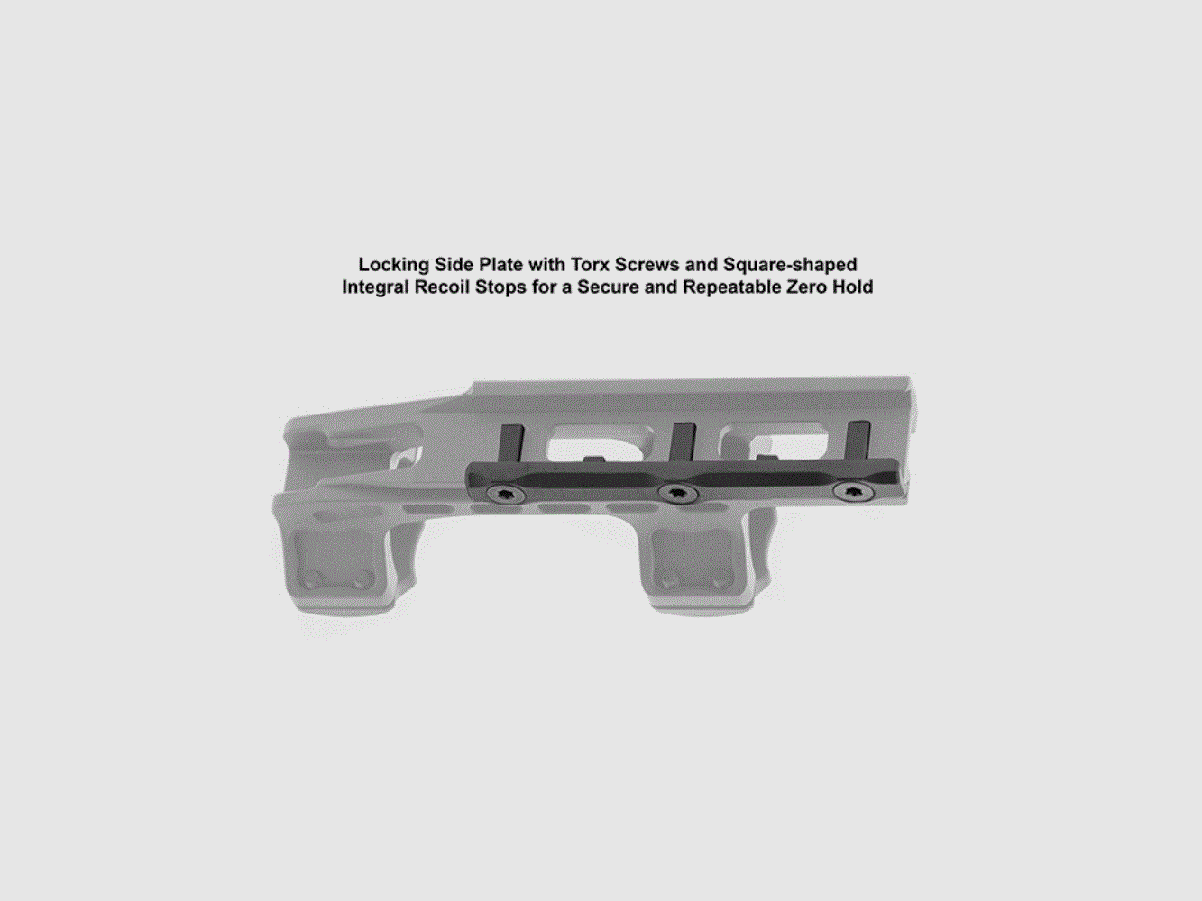 UTG® ACCU-SYNC® 30mm High Profile 50mm Offset Picatinny Rings
