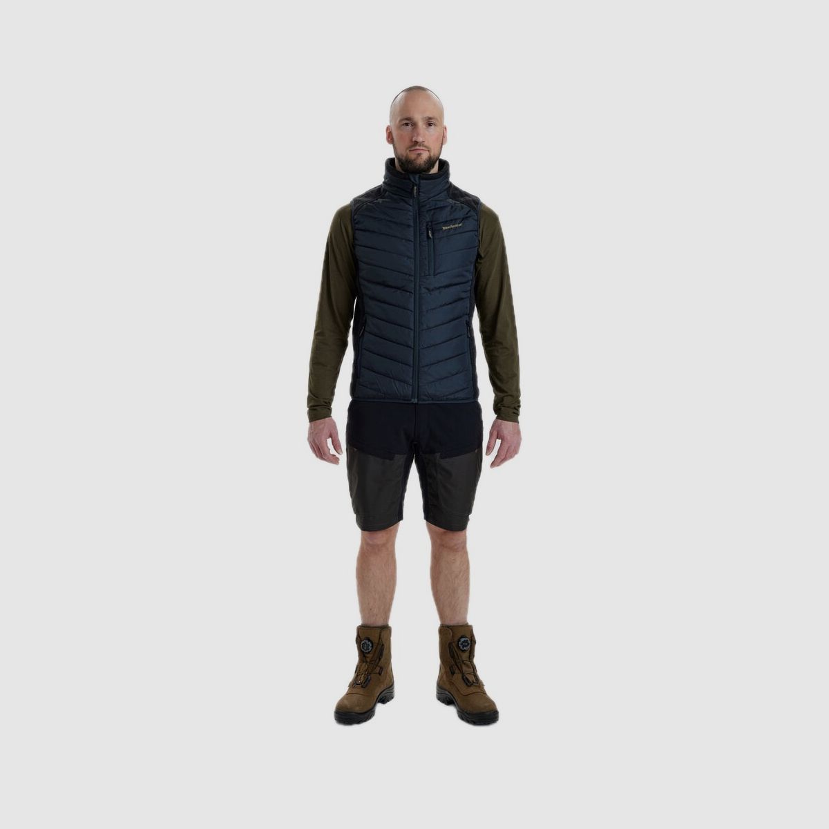 DEERHUNTER Weste Moor Padded Dark Blue