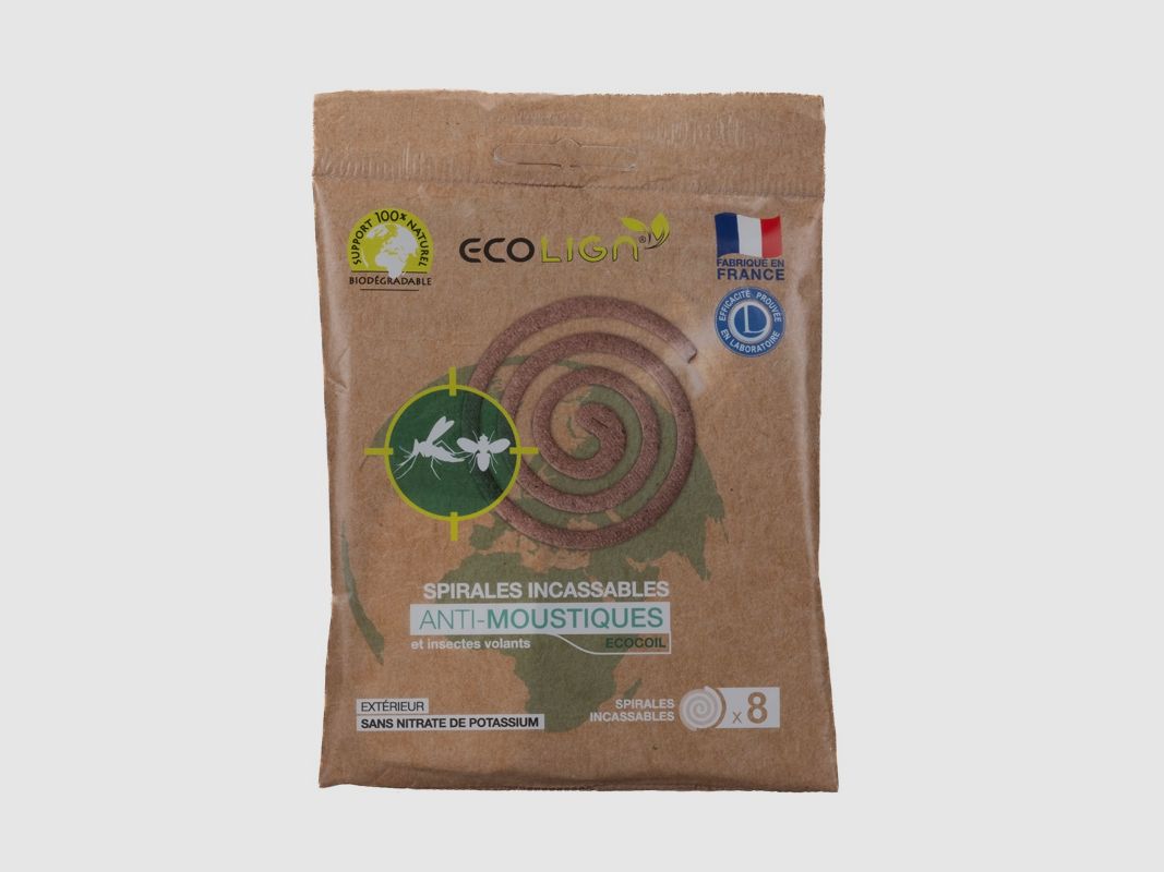 Relags accessoires de plein air spirale anti-moustiques 8 pièces Ecolign accessoires de chasse