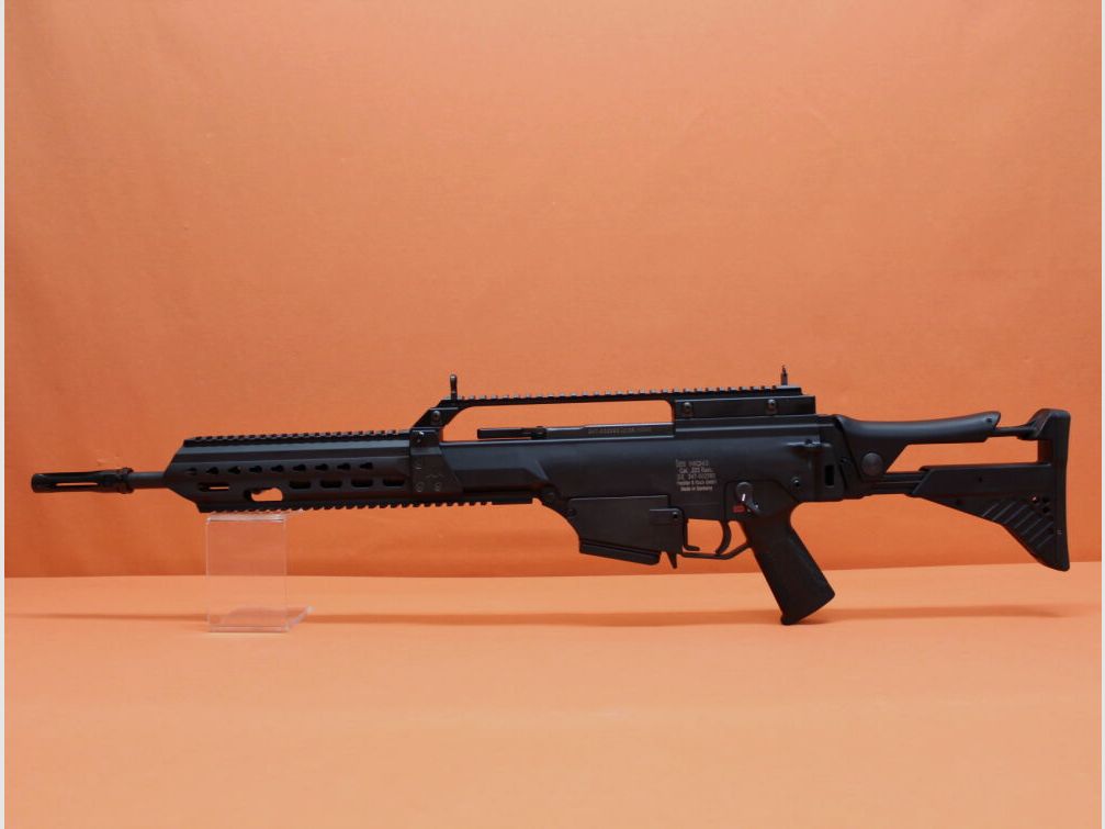 Heckler&Koch Ha.Büchse .223Rem Heckler&Koch HK243 S TAR negro Sistema H&K G36 IDZ incl. MFD/ HKey 2-Rail-System, imagen 1 de 5