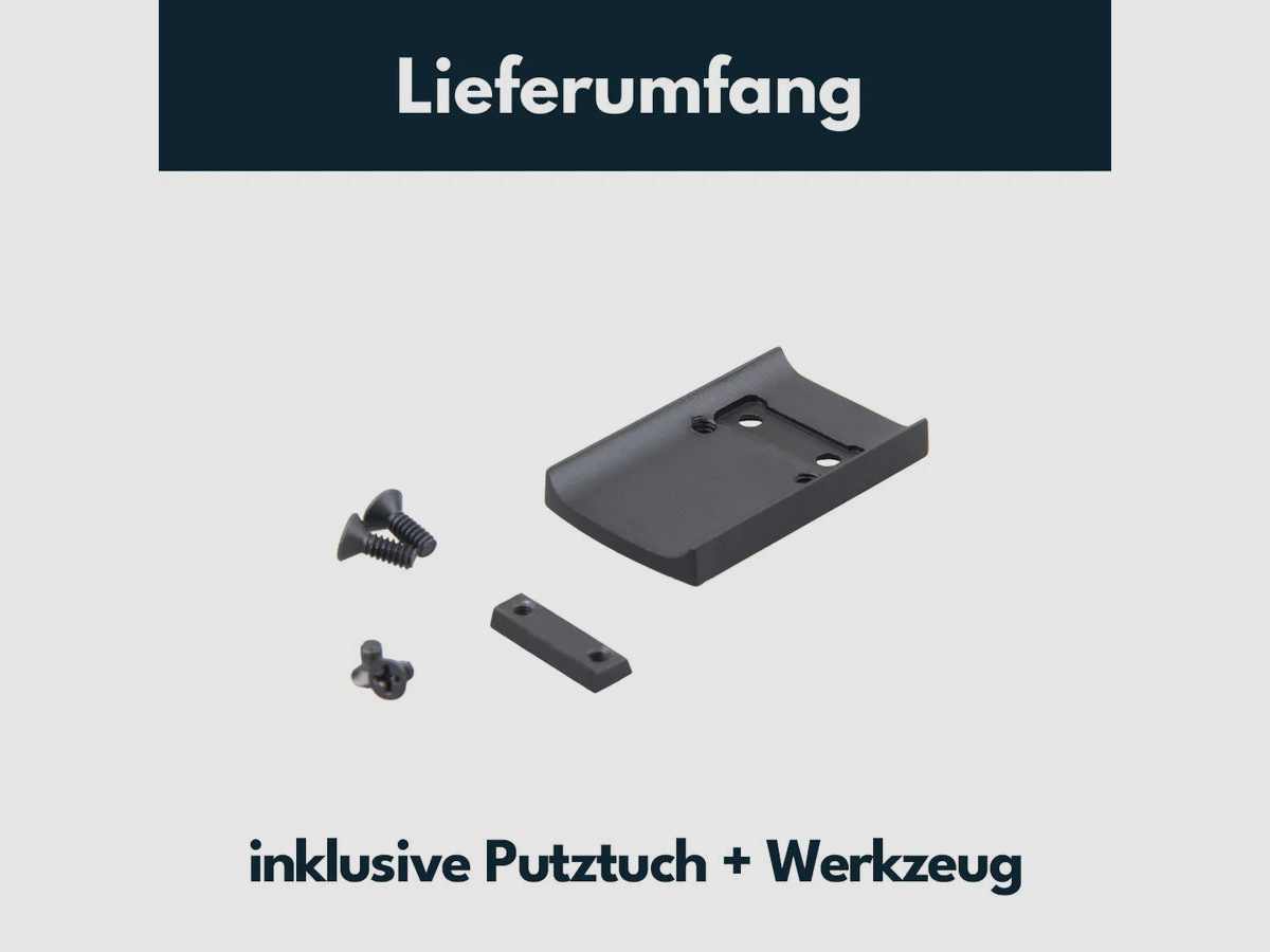 Vector Optics SCRDM-08 Glock Montage für Reflexvisiere mit MOJ (RMR) Footprint