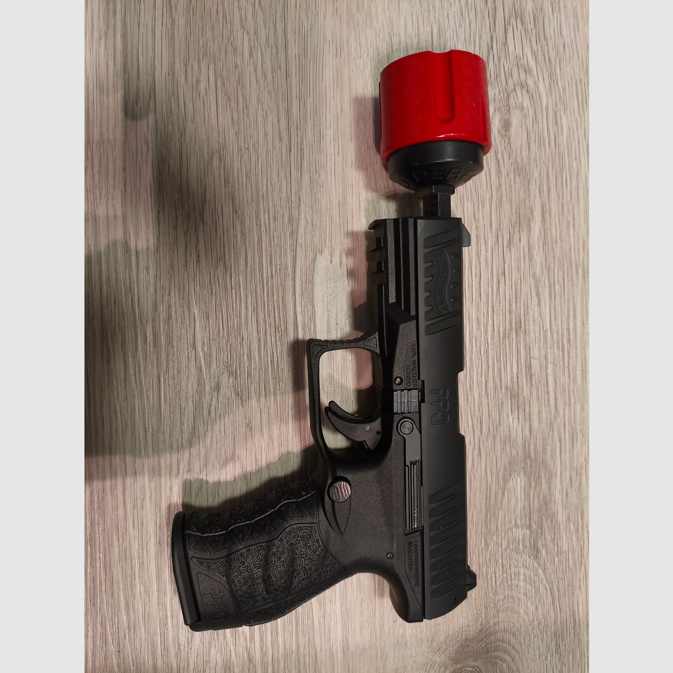 Walther PPQ M2 with accessories