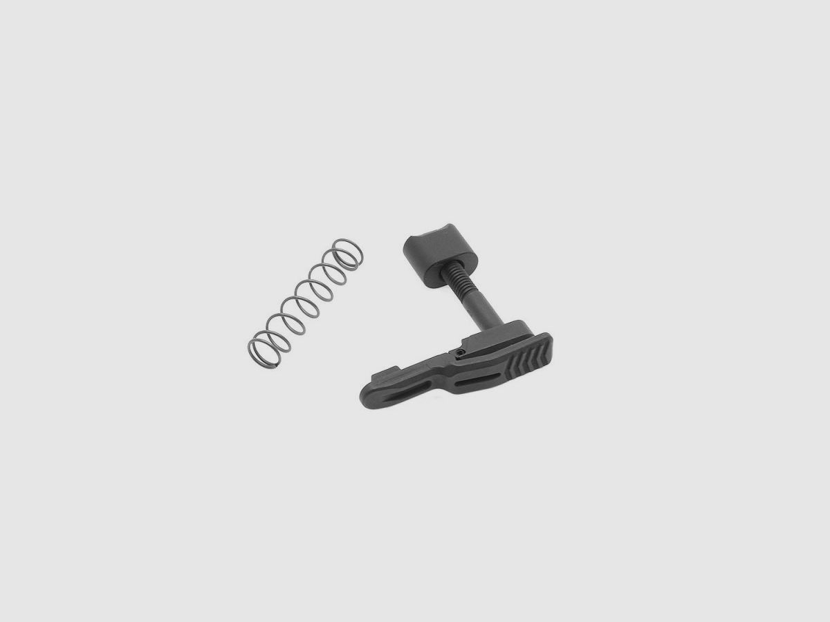 Strike Industries SI-AR-AMBI-MR Ambidextrous Magazine Catch do AR-15, Kolor: Czerwony, zdjęcie 3 z 3