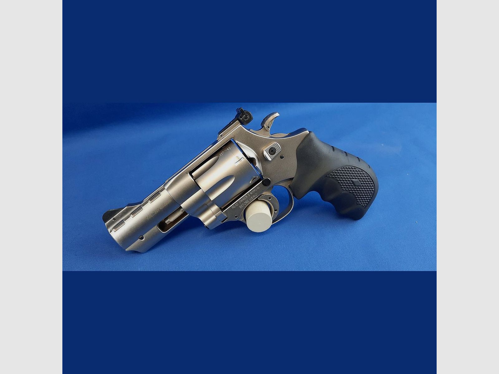 Weihrauch Revolver HW 357 Hunter Kal.357 Mag. Silber LL:3″, Bild 1 von 2