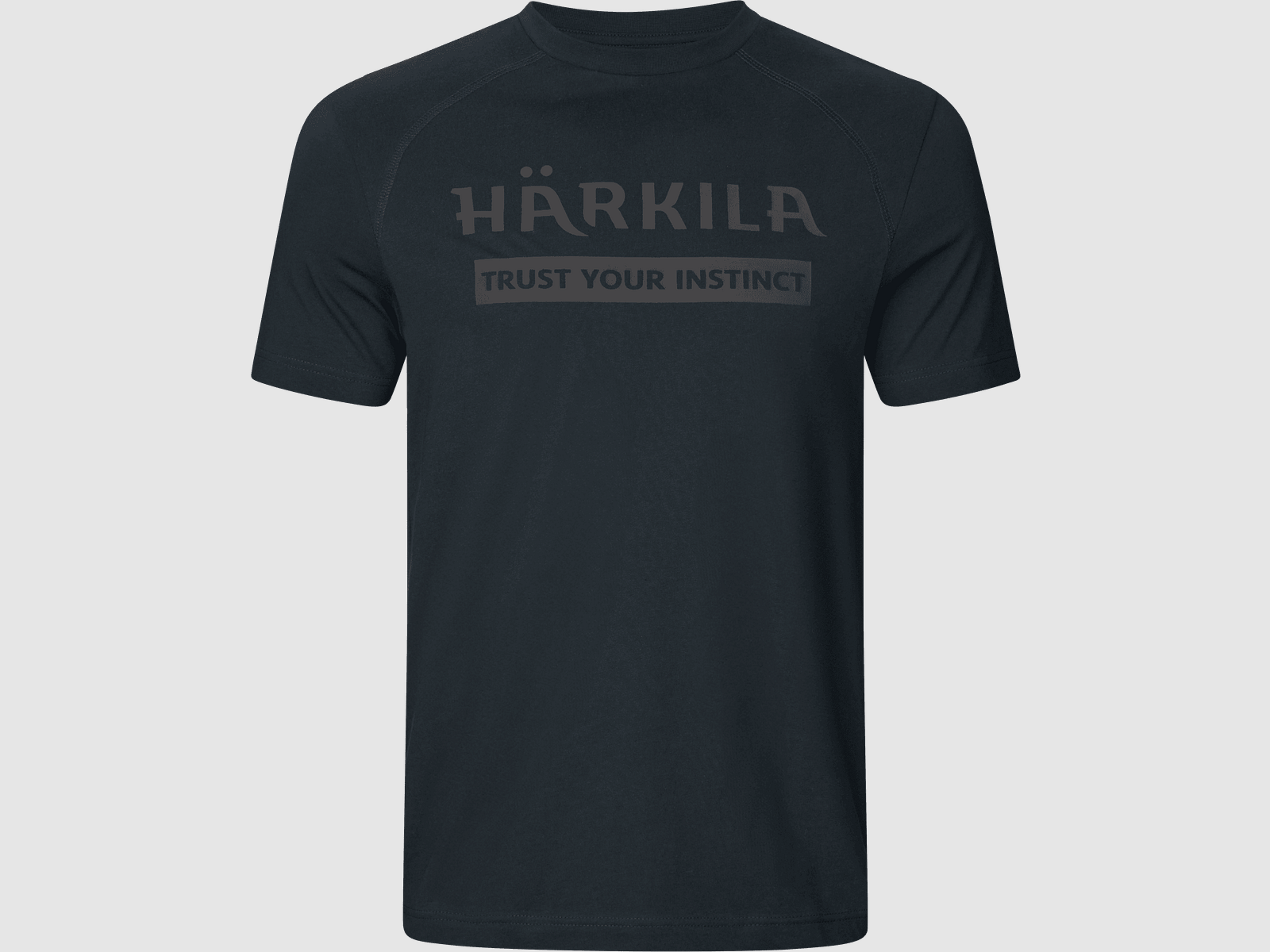 Härkila Logo T-Shirt Uomo Blu scuro XL