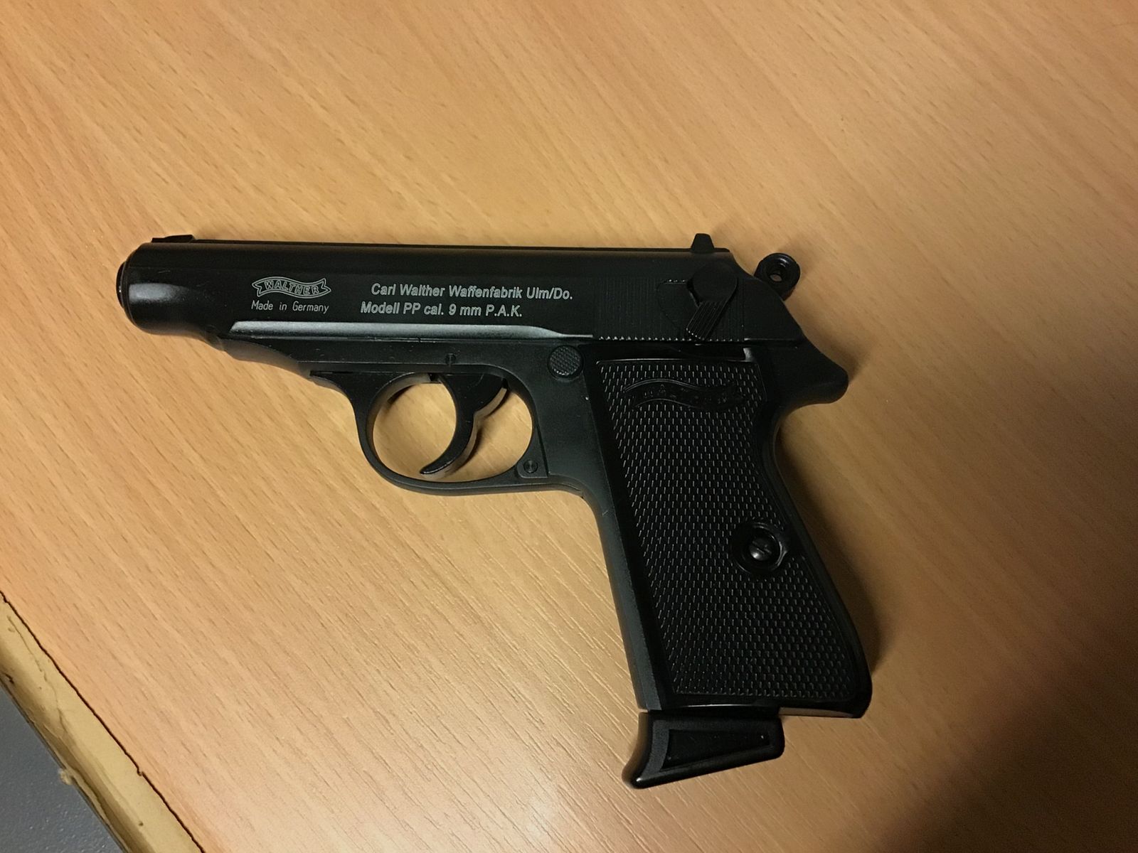 Walther PP 9 mm P.A.K. inkl.Munition, Bild 5 von 5
