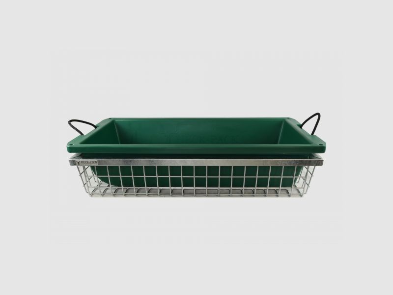 Zestaw Jungjäger Heck-Pack: uchwyt tylny + wanna na dzikie zwierzęta + siatka ochronna (1000x500x175mm)