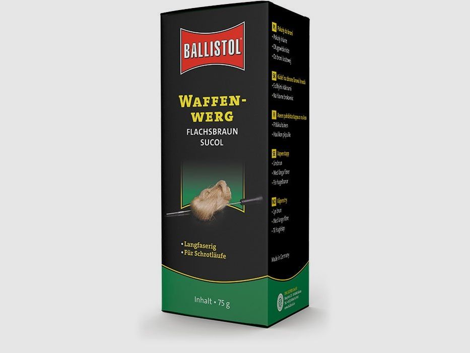 Ballistol Sucol Tissu en Chanvre