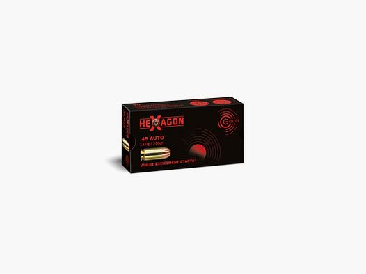 Geco 45ACP Hexagon - 200grs - (x50)