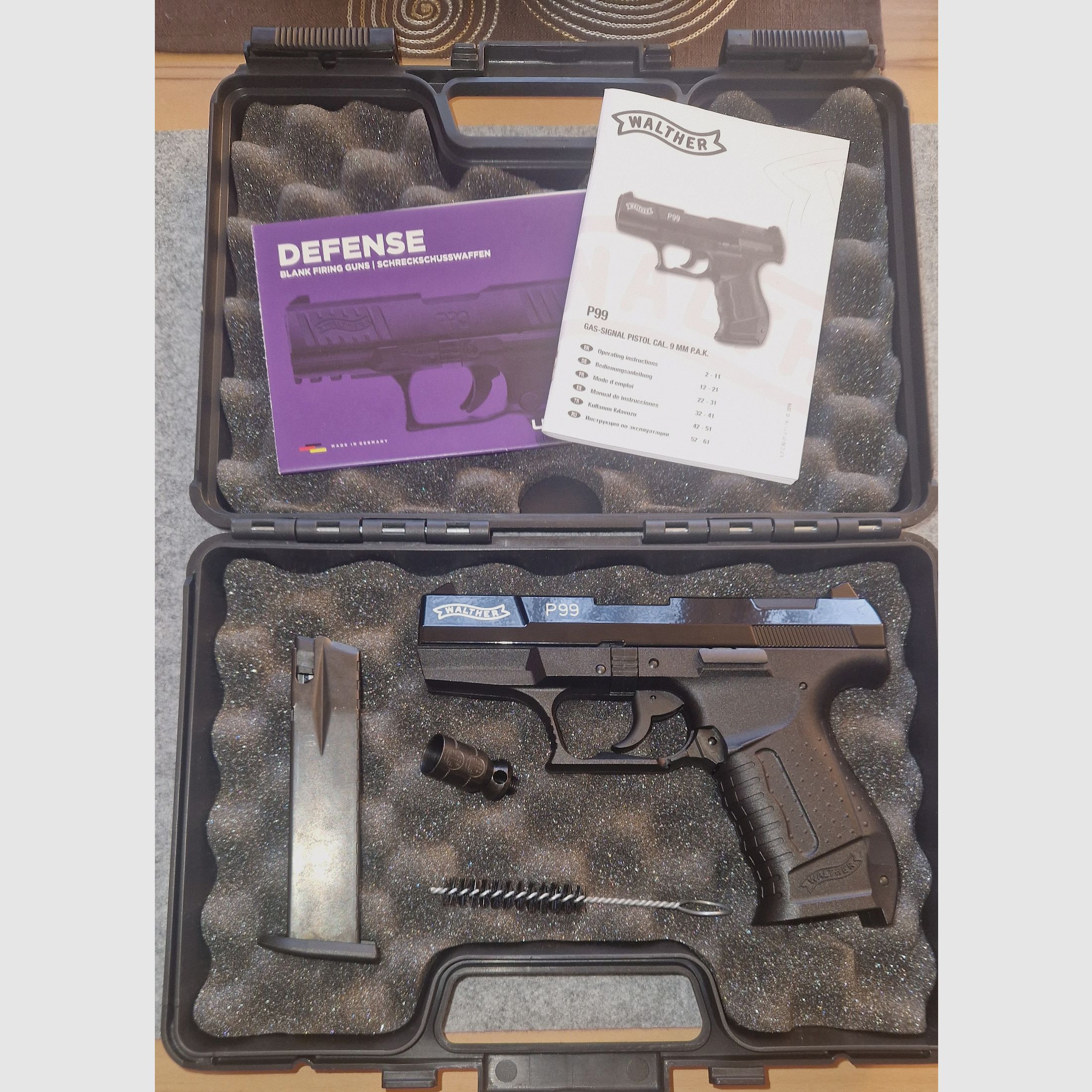 Walther P99 Pistolet alarmowy 9 mm P.A.K. Edycja specjalna