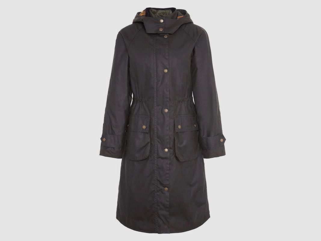 Barbour D-Jacke Cannich Wax Lang, Bild 2 von 2