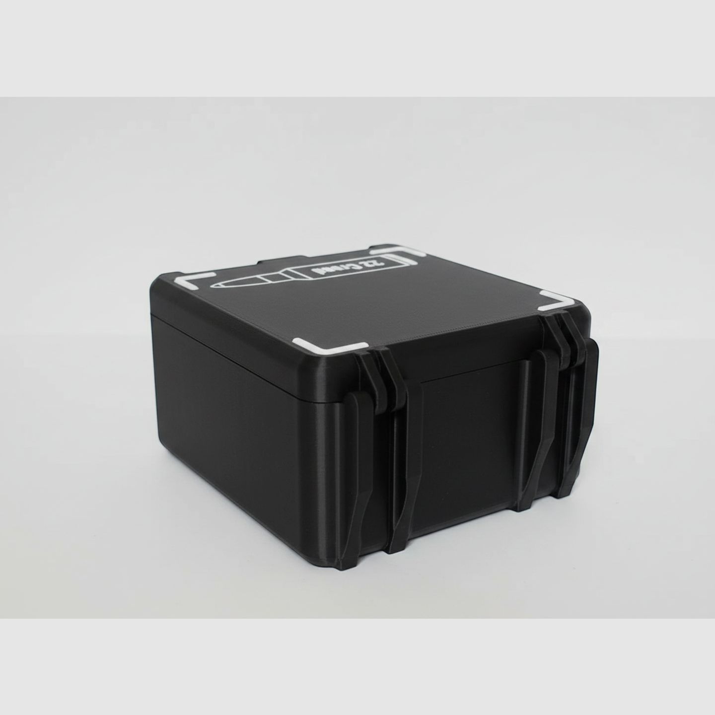 Filamelt Munitionsbox / 22 Creedmoor / 'Klapp- / Rastdeckel' / Patronenbox, Ammo Box