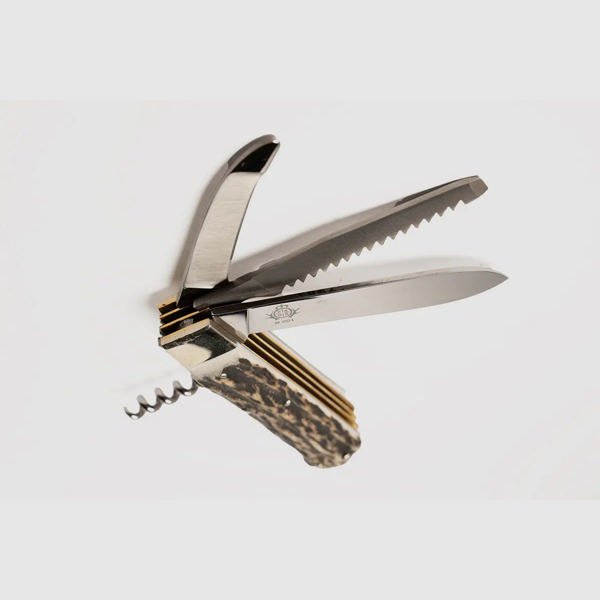 Cuchillo de caza PUMA de bolsillo de 4 piezas edición FAOS "Ciervo", imagen 8 de 11
