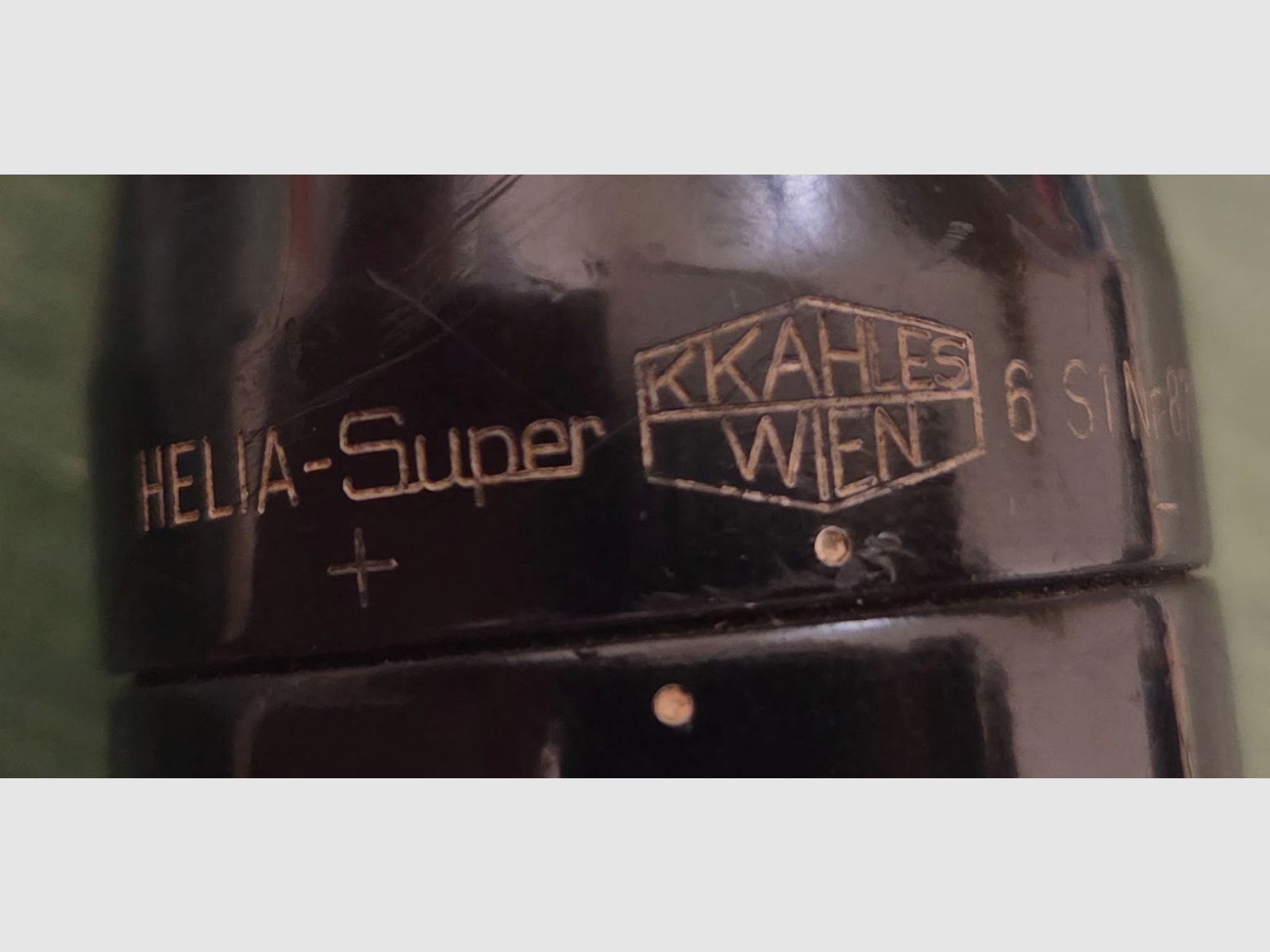 Kahles HELIA Super 6S1 ( 6x42), frühe 1960er, Rarität: Absehen 4 ! Für Sammler interessant  !