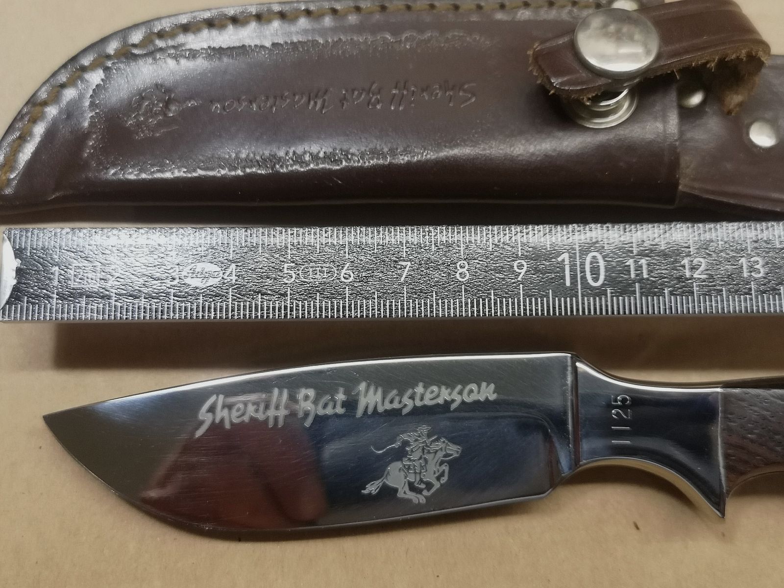 Jagdmesser Sheriff Bat Masterson 