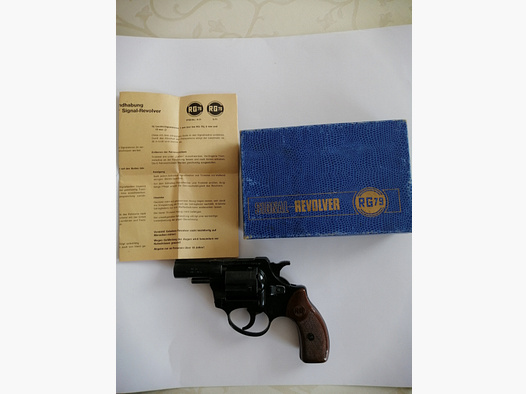 Röhm Revolver RG 79 Kal. 9mm R.K in der OVP !