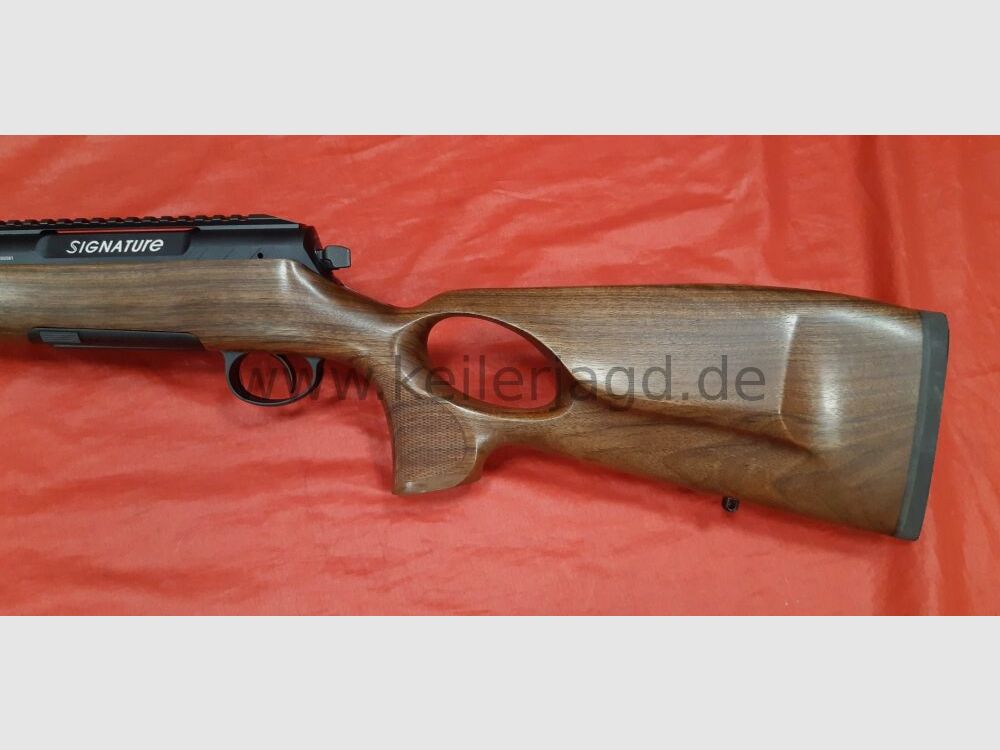 Rössler SIGNATURE Luxus Lochschaft Repetierbüchse 308 Win. 47cm Lauflänge!