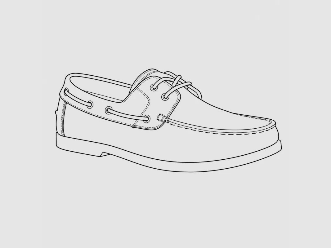 Bootsschuhe Komfort Synthetik Schwarz und Beige 40 bis 46, Bild 10 von 10