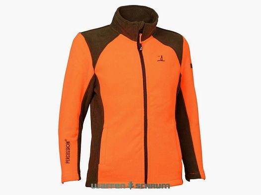 Percussion Fleecejacke Orange