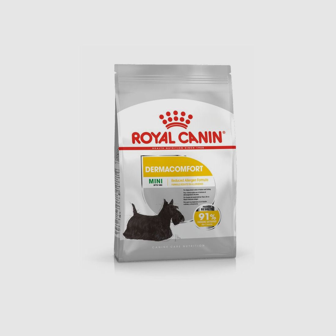 ROYAL CANIN Kleine Hunde Trockenfutter Dermacomfort Mini für empfindliche Haut