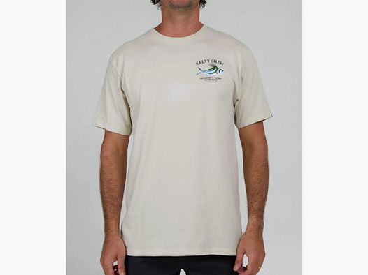 T-SHIRT SALTY CREW ROOSTER PREMIUM BONE