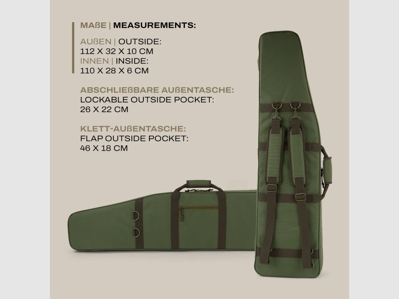 Winter Wapen Tas Forest 110 cm