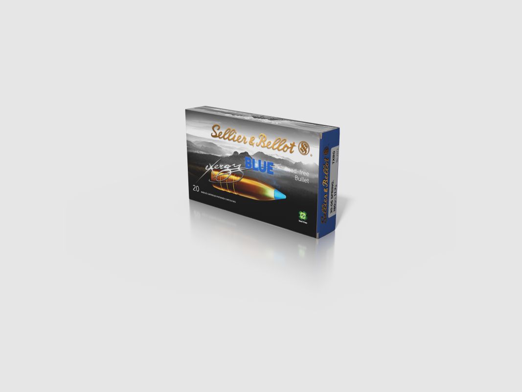 S&B 30-06 180 GRS / 11,7 G TXRG EXERGY BLUE 20 STK, image 1 sur 2