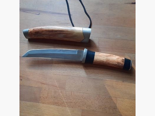 Messer von C.JUL Herberts Nr. 115417 Rostfrei mit Holzscheide