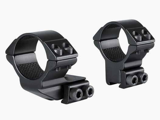 HAWKE 22122 Montaggio anello 30 mm Alto 1 pollice Dimensione offset 9-11 mm