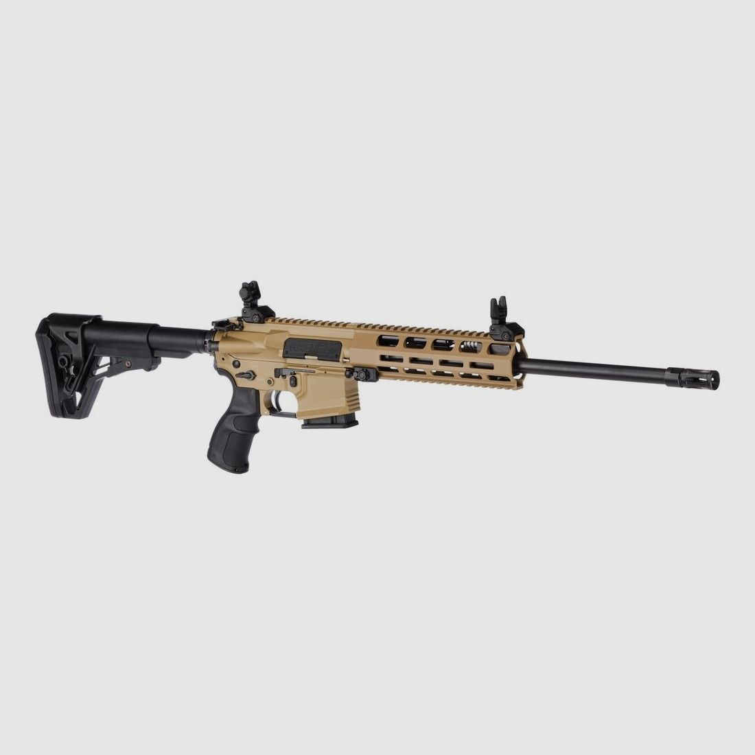 Haenel Selbstladebüchse CR 223 M-LOK Handschutz .223 Rem. Lauflänge 423 mm | Direktabzug kurz Sandfarben sportlich zugelassen