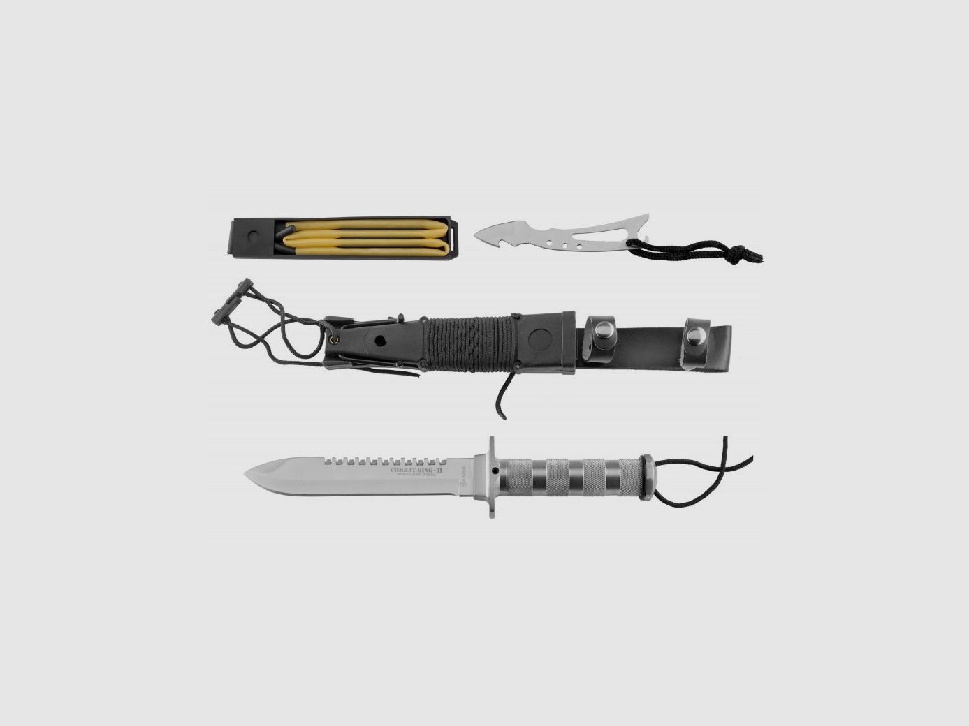 Survival Combat Knife King II Inox