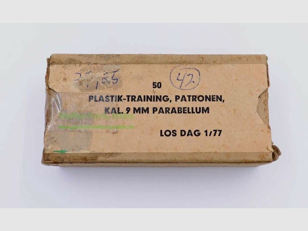 Dynamit Nobel manewrowe naboje treningowe 9mm Luger/Parabellum/9x19