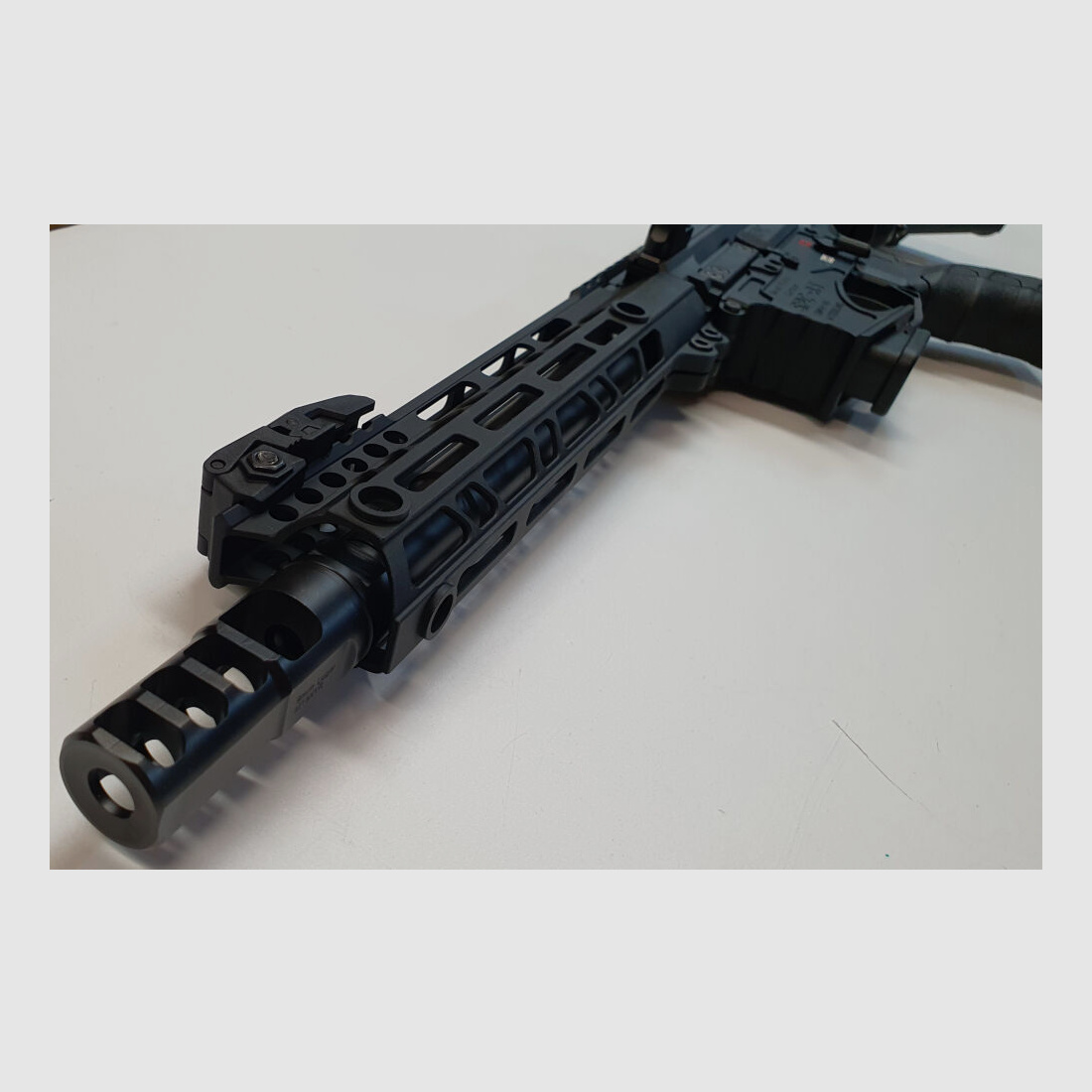GWMH AG Selbstladebüchse GWMH SPC-HUNTER A5 10" (SWISS PISTOL CARBINE) BLACK Kal.9x19 AR15 Glock Magazi