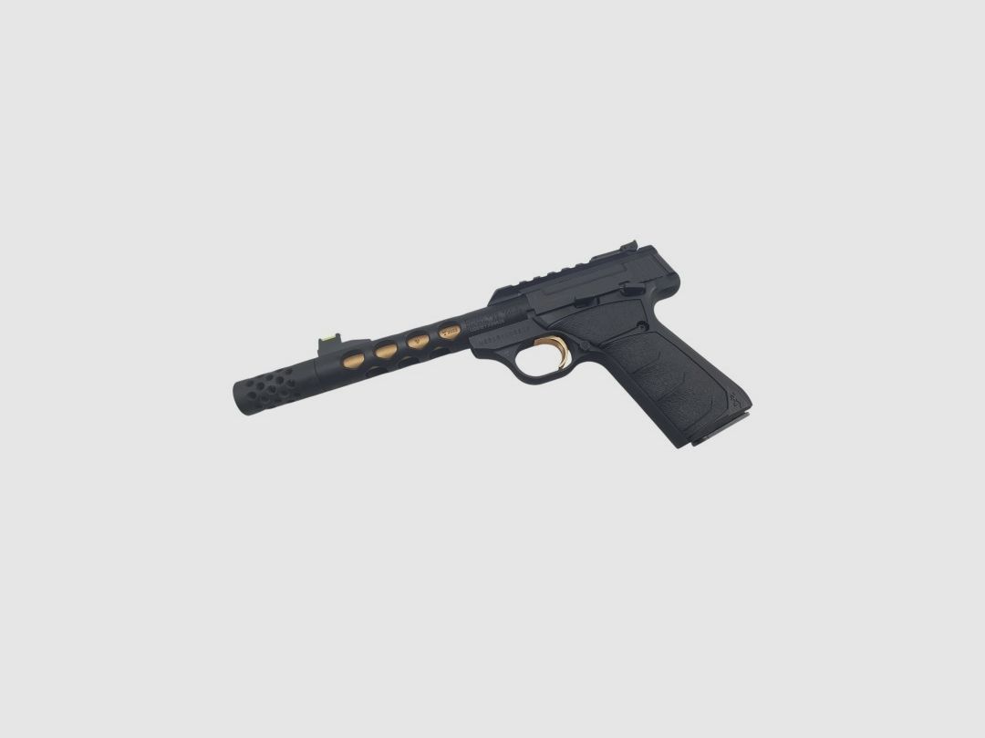 OCCASION - PISTOLET BROWNING BUCK MARK VISION BLACK GOLD HEX UFX CAL.22LR FILETÉ, image 3 sur 10