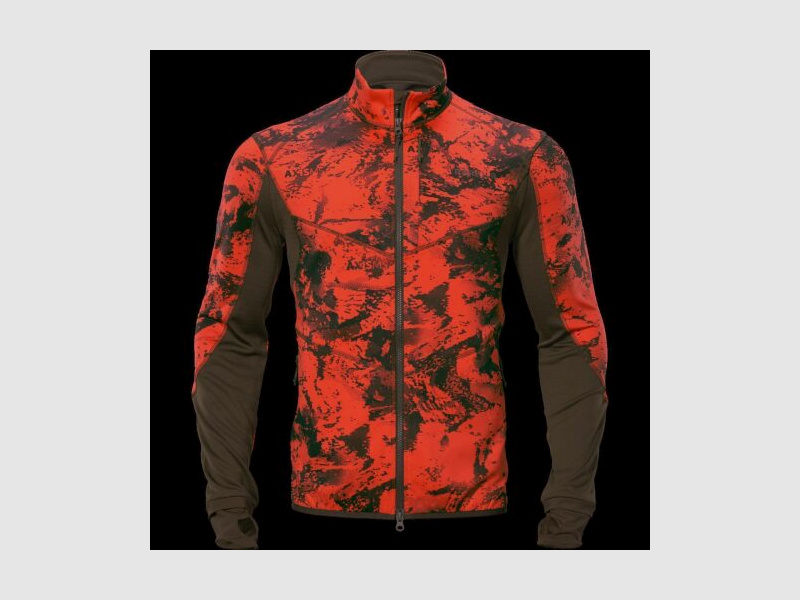 H?rkila Herren Fleecejacke Wildboar Pro Camo AXIS MSP? Wildboar Orange/Shadow Brown XL