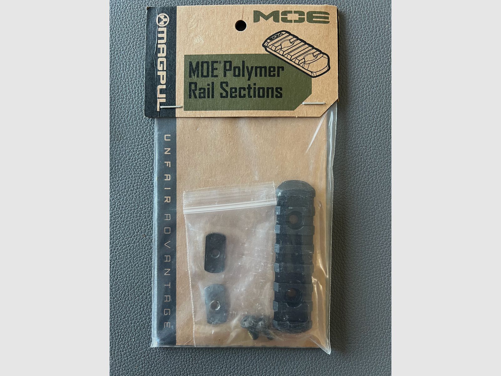 Magpul MOE Polymer Rail Section – Black – New