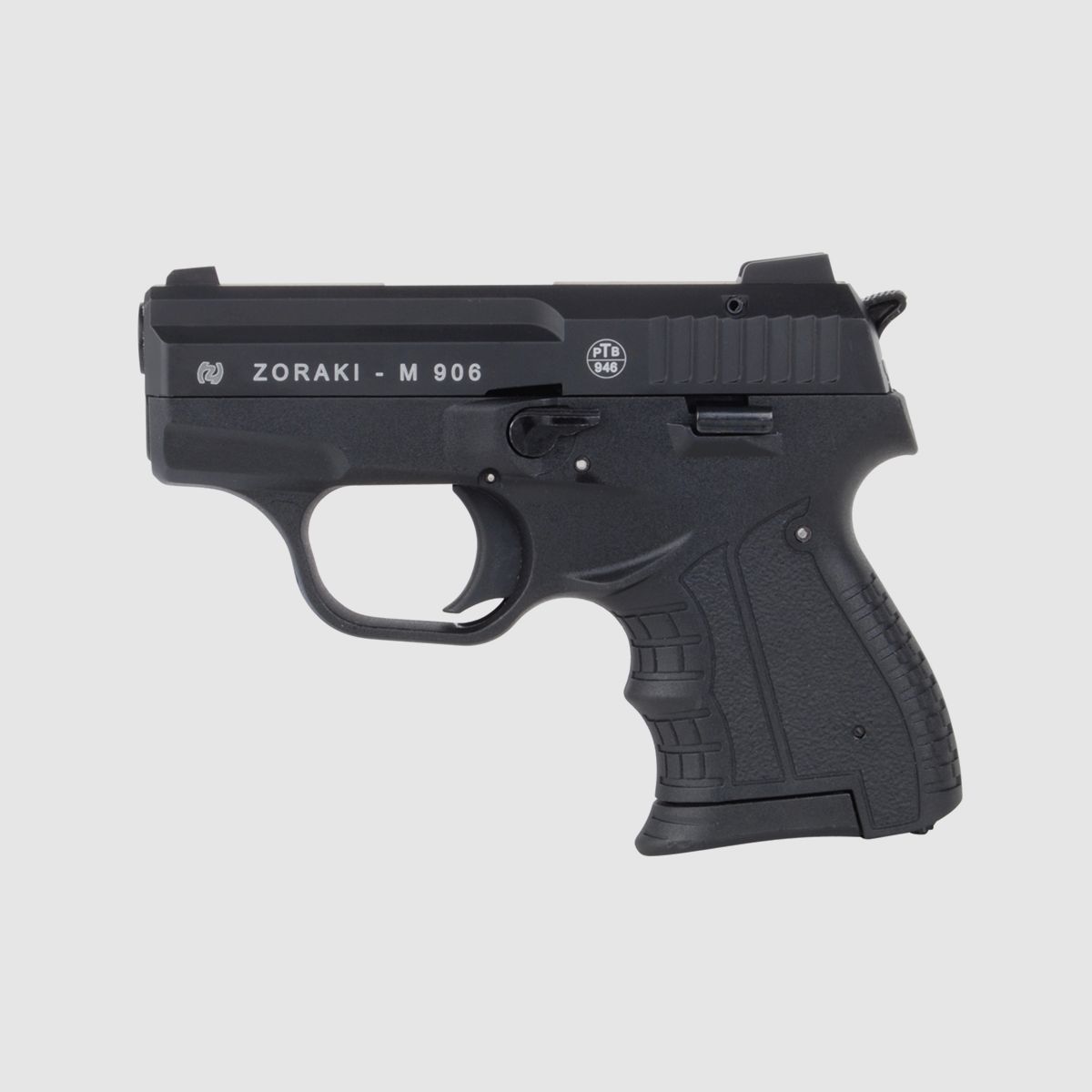 Zoraki 906 Black 9mm P.A.K. - Gas Signal