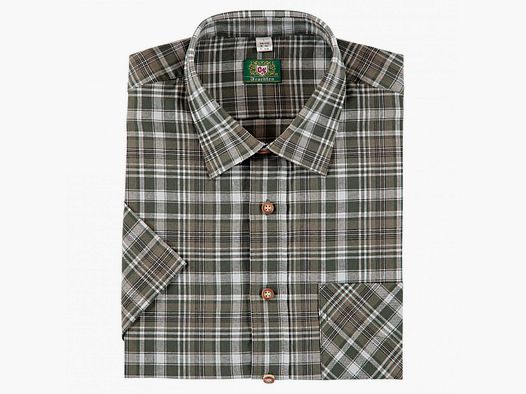 Scubu Camicia 1/2 Manica Regular Fit Uomo (Oliva)
