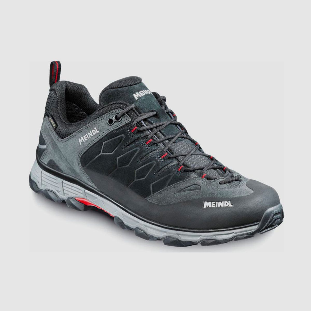 MEINDL – SCHUHE – LITE TRAIL GTX anthrazit | rot, Bild 1 von 2