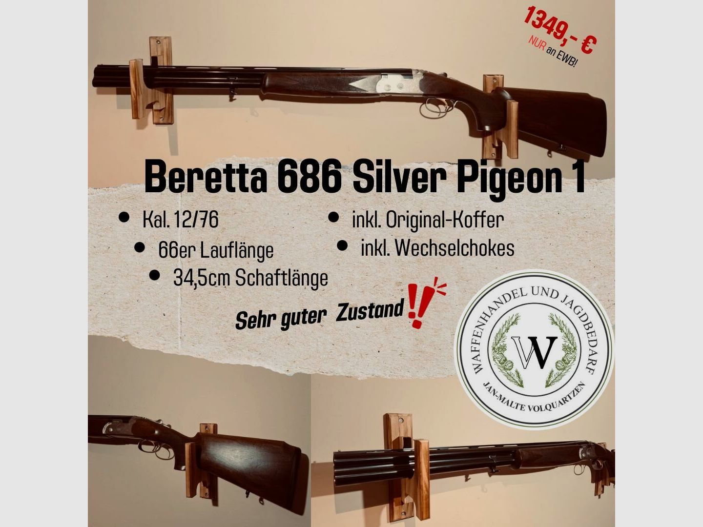 Beretta 686 Silver Pigeon 1 12/76