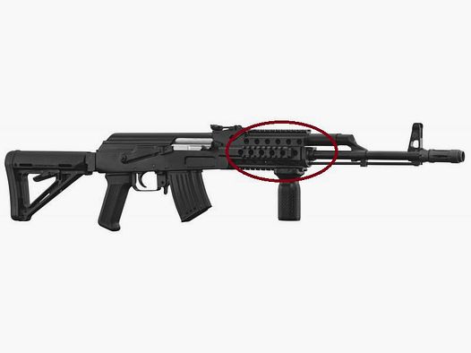Ober- und Unterhandschutz für WBP Mini Jack Büchse