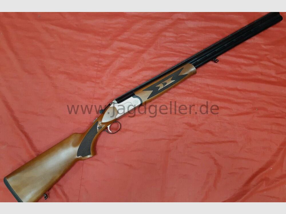Hubertus Bayard Jagd Bockdoppelflinte 12/76 Wechsel-Chokes 12/76