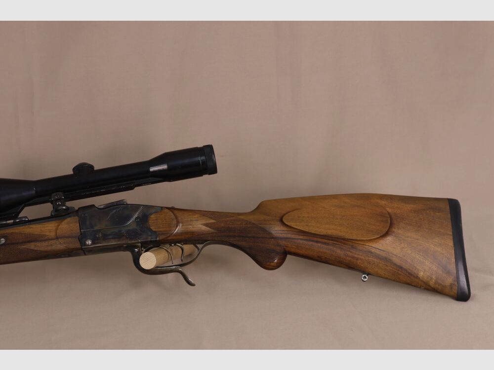 Greifelt & Co. Suhl break-action rifle with color hardening