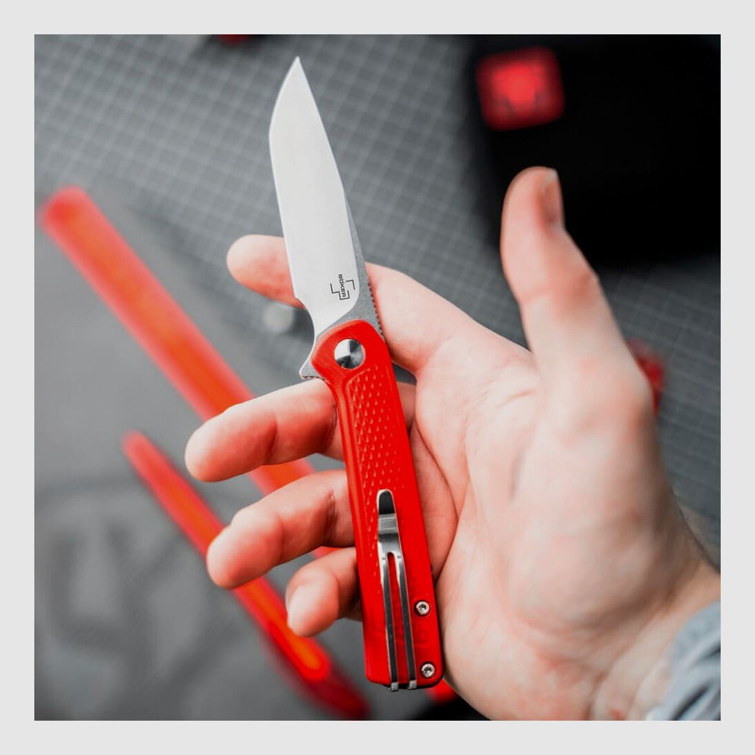 Böker Plus Folding knife Fire Ant Red, imagen 3 de 6