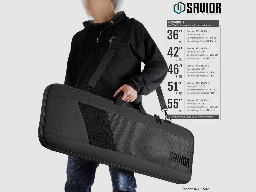 Savior Futteral Specialist 46″ Schwarz, Bild 5 von 5