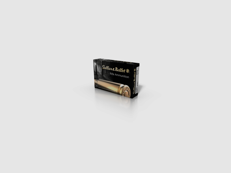 S&B Munitions de fusil 7 x 64 10,5 g / 162 gr Polymer Tip Special
