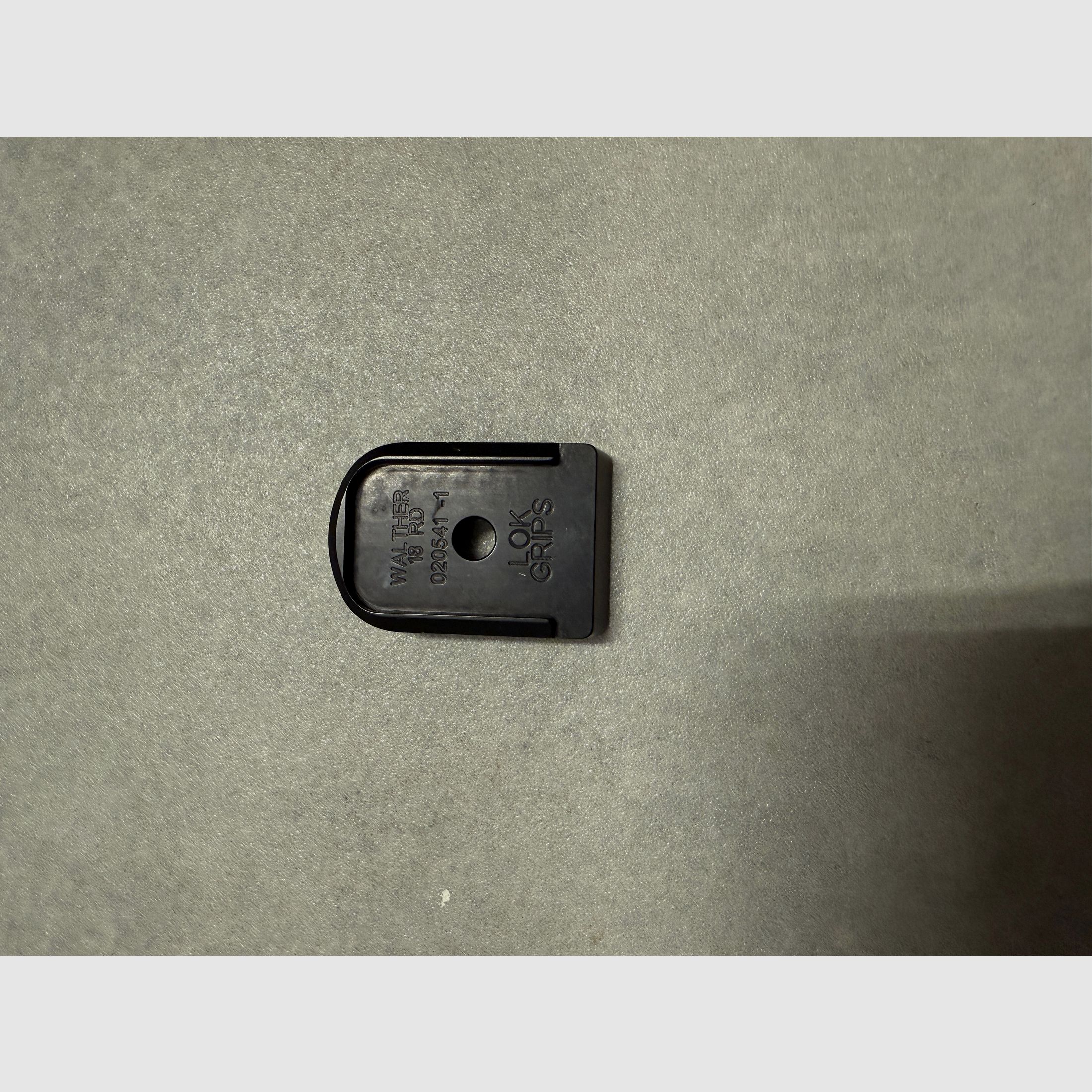 NEU Lok Grips Magazinbodem van Alu voor Walther PDP Full Size Magazine